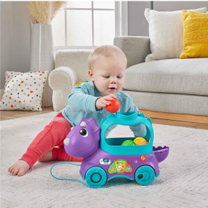 Brinquedo Interativo Triceratops Popp - Dino Bolinhas Divertidas